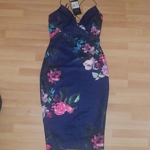 Floral midi dress